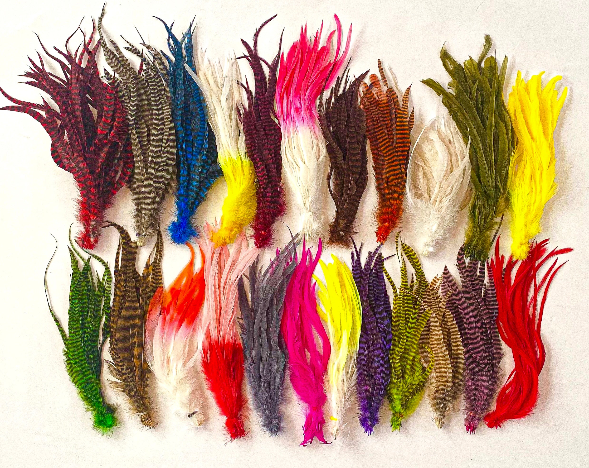 Saddle Hackle 3 - 5 Saddle Hackle 6 - 8 Saddle Hackle 3 - 5 Saddle Hackle 6 - 8