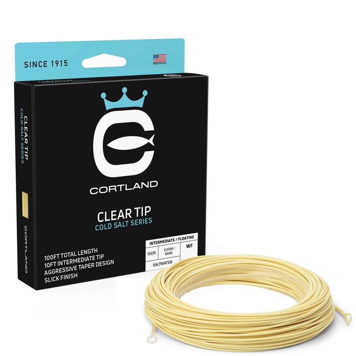 Cortland Cold Salt Clear Tip Fly Line