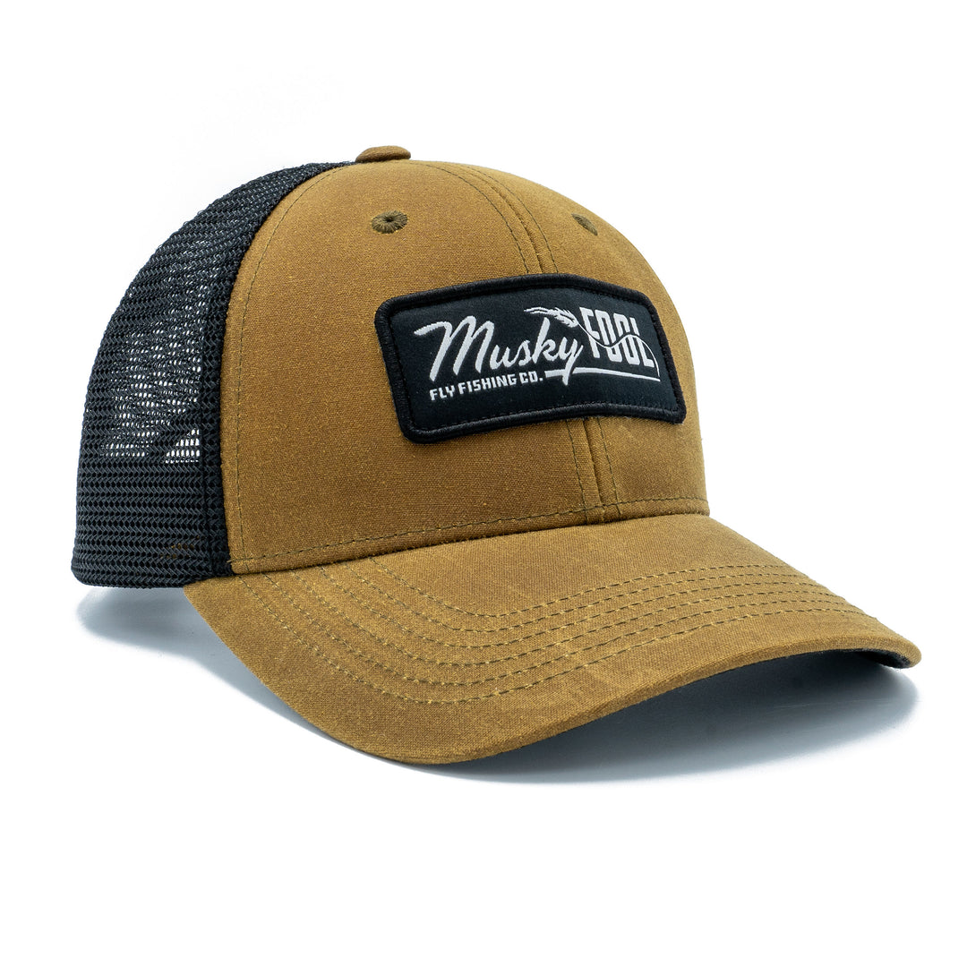 Musky Fool™ Classic Waxed Trucker Hat