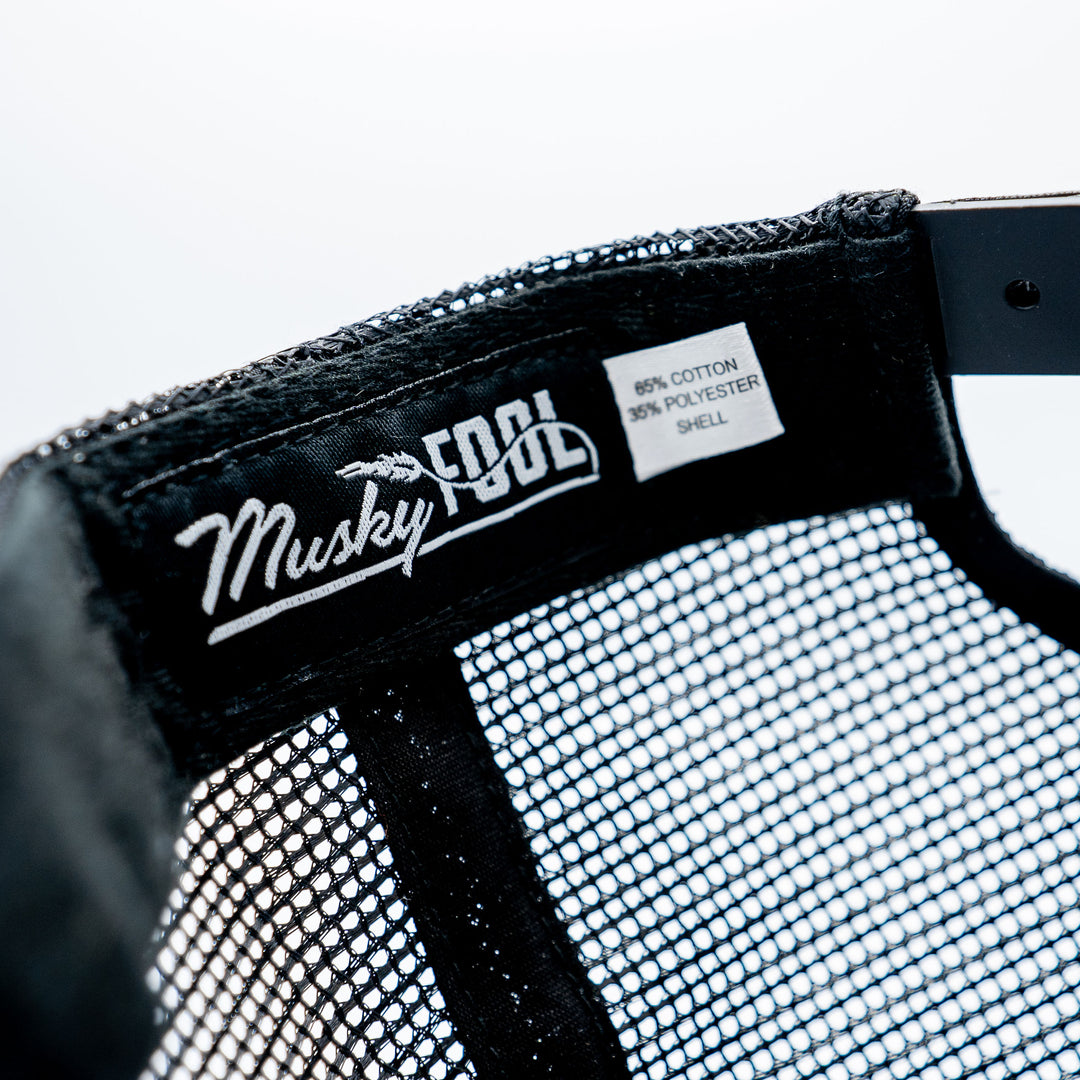 Musky Fool™ Classic Waxed Trucker Hat