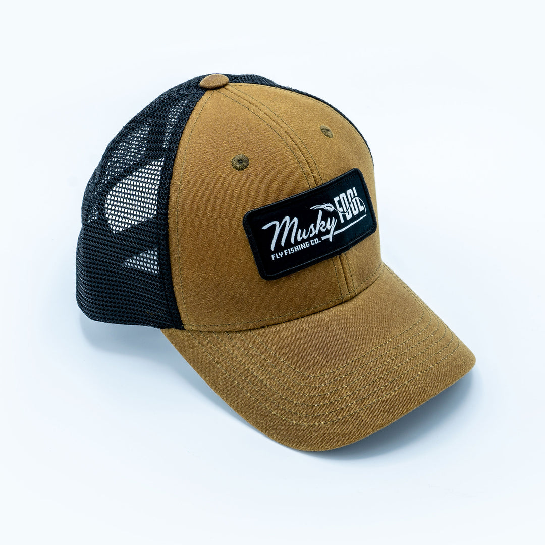 Musky Fool™ Classic Waxed Trucker Hat