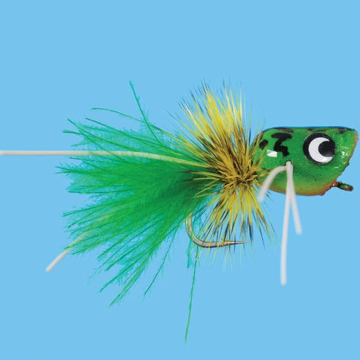 Solitude Mini Kermit Fly – Musky Fool