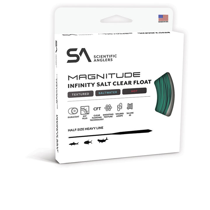 Scientific Anglers Magnitude Textured Infinity Salt Full Clear