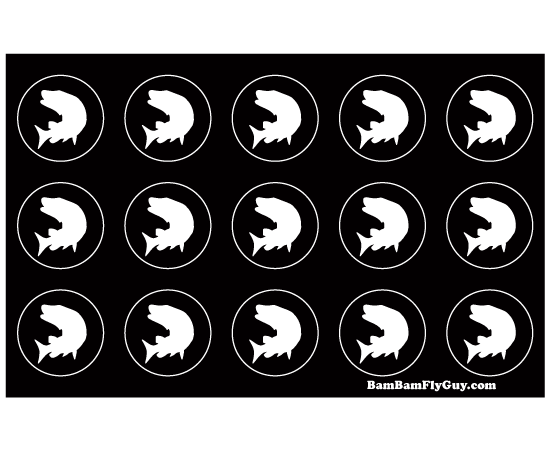 Musky Fool™ Catch Shots Sticker Pack