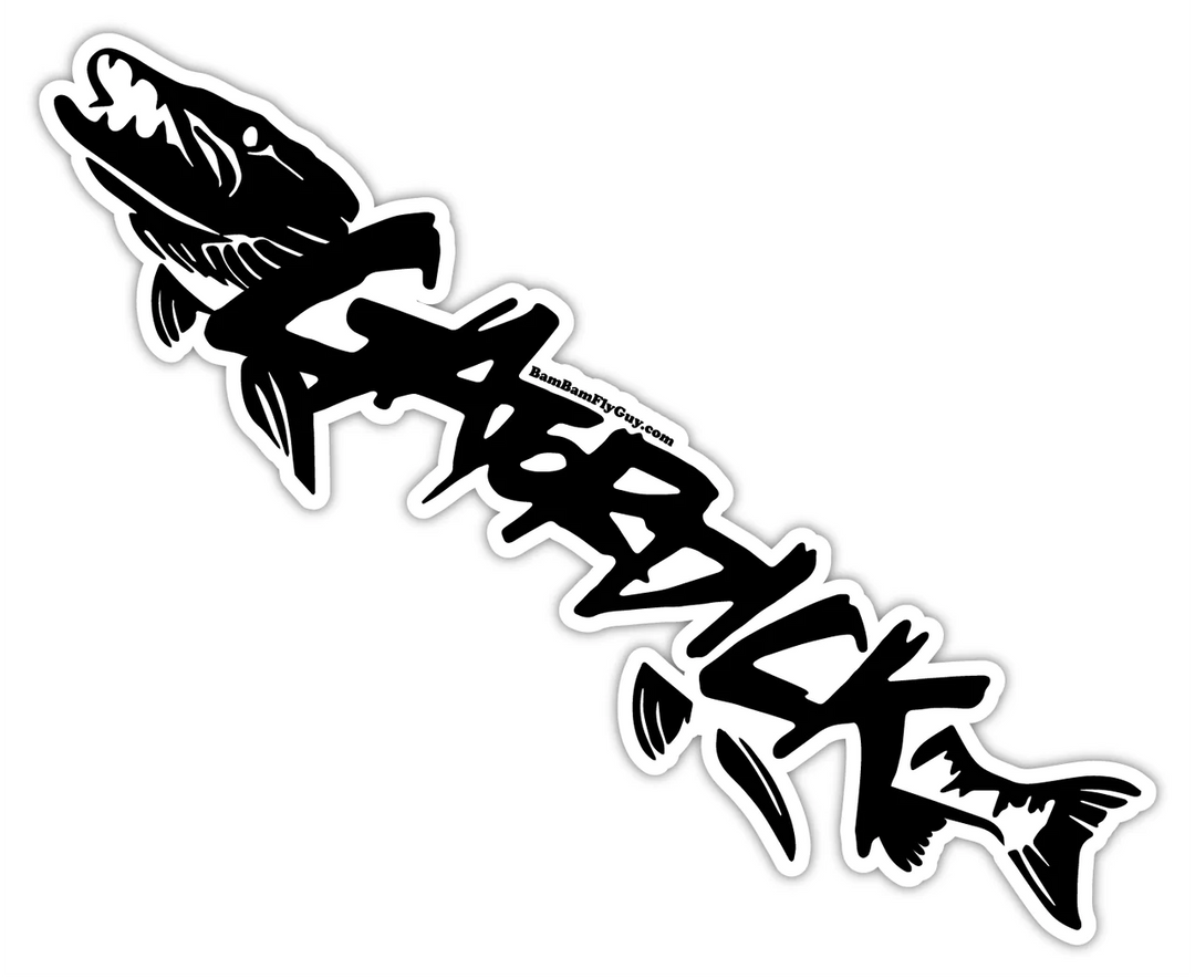 Musky Fool™ Gatordick Sticker
