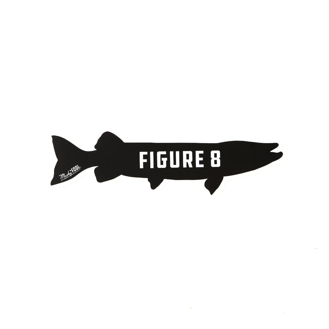 Musky Fool™ Figure 8 Sticker