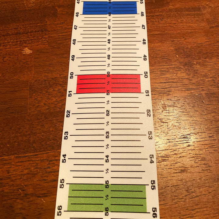 Muskie Bumper Vinyl Sticker 4" x 60"