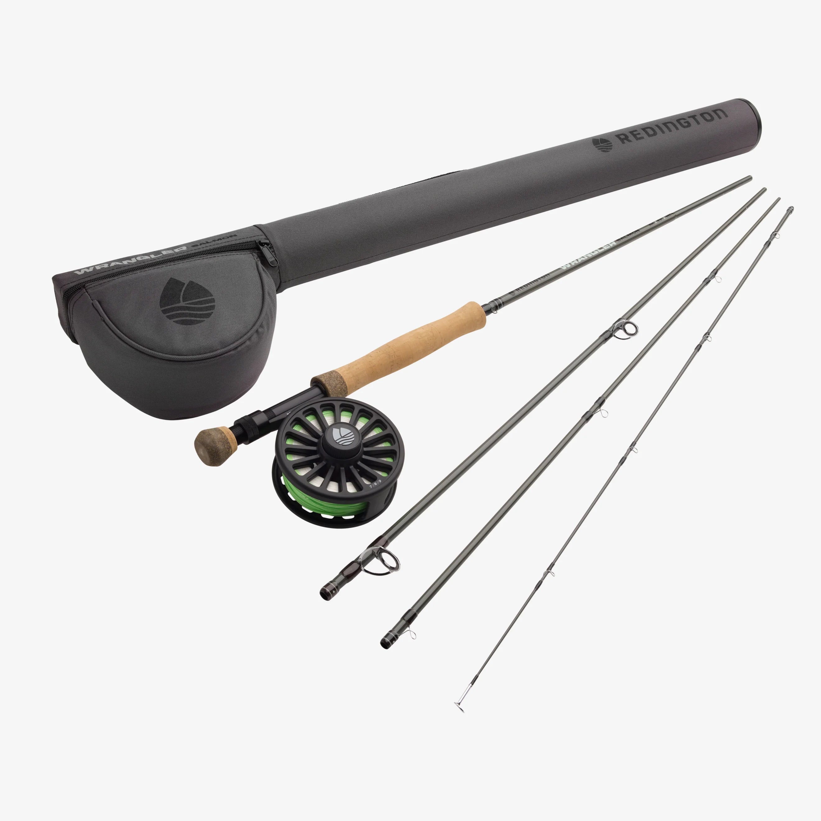 Wild Water Fly Fishing, 9 Foot, 9 and 10 Weight Rod and Reel, Combo Kit,  Saltwater Flies 