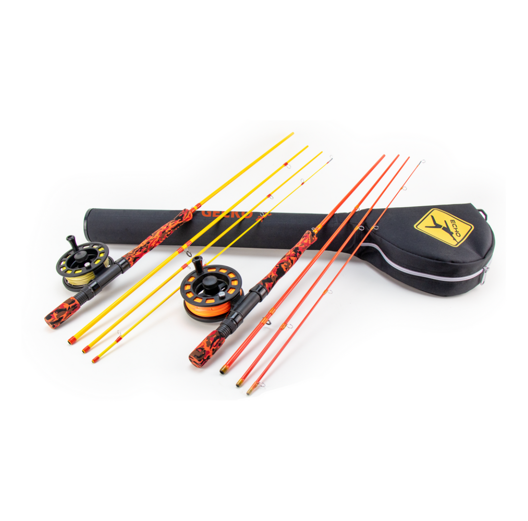 Kit de caña para mosca Echo Gecko