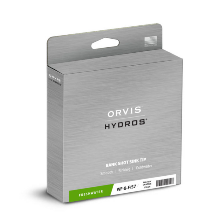 Línea de mosca Orvis Hydros Bank Shot con fregadero completo