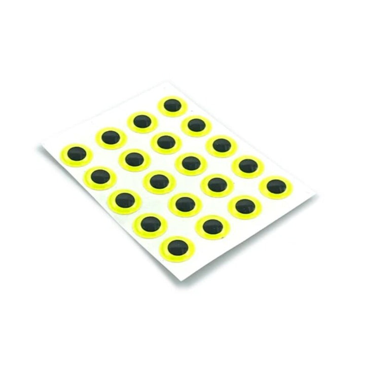 Hareline Fluorescent Fly Eyes 8mm