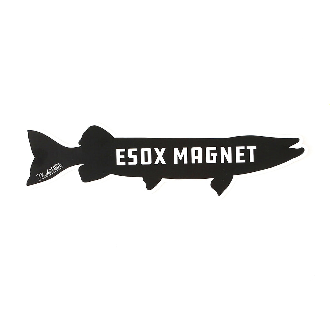 Musky Fool "Imán Esox" Pegatina