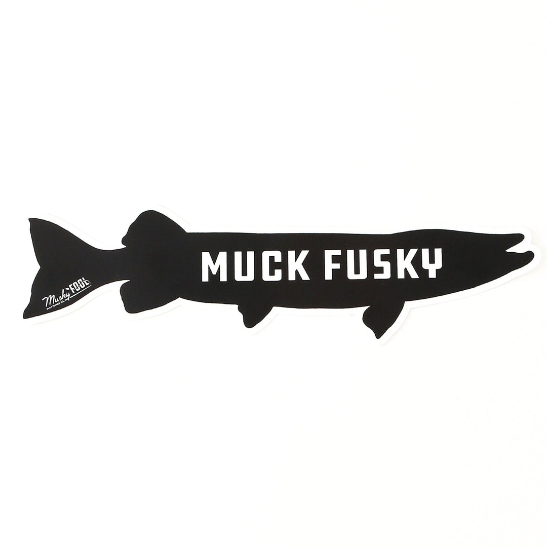 Tonto almizclado "Muck Fusky" Pegatina