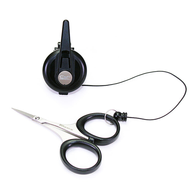 Flex Clip on Reel Line Cutter with Scissors