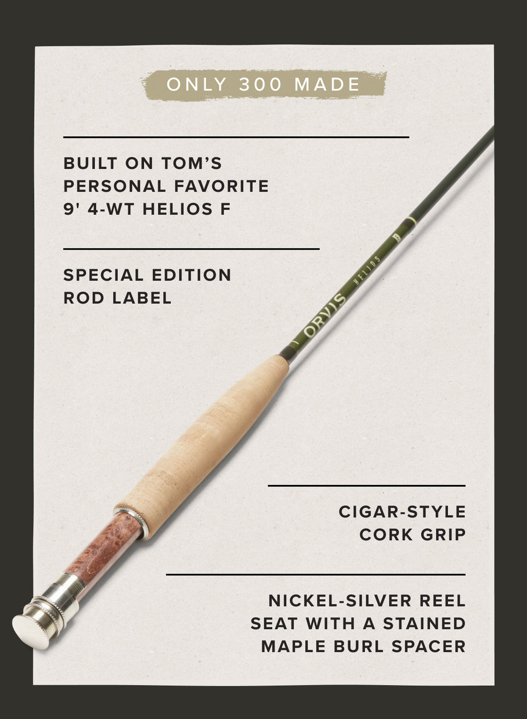 Orvis Helios F Tom Rosenbauer 50th Anniversary Special Edition 9&
