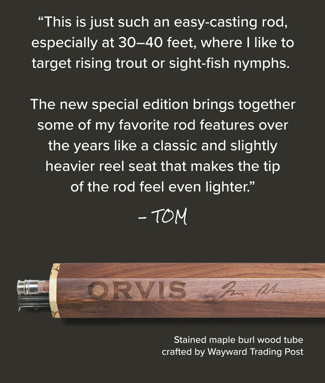 Orvis Helios F Tom Rosenbauer 50th Anniversary Special Edition 9&