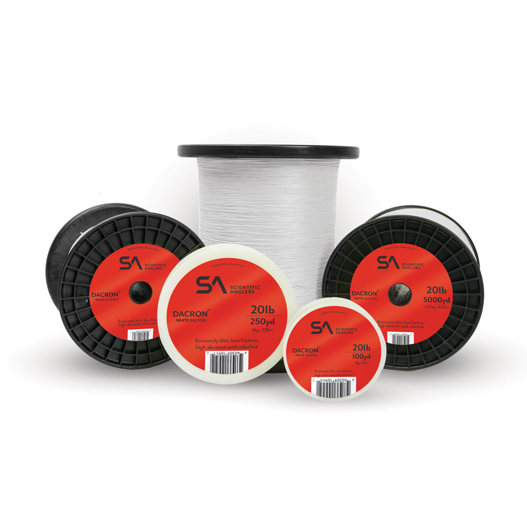 Respaldo de línea de mosca Dacron de Scientific Anglers