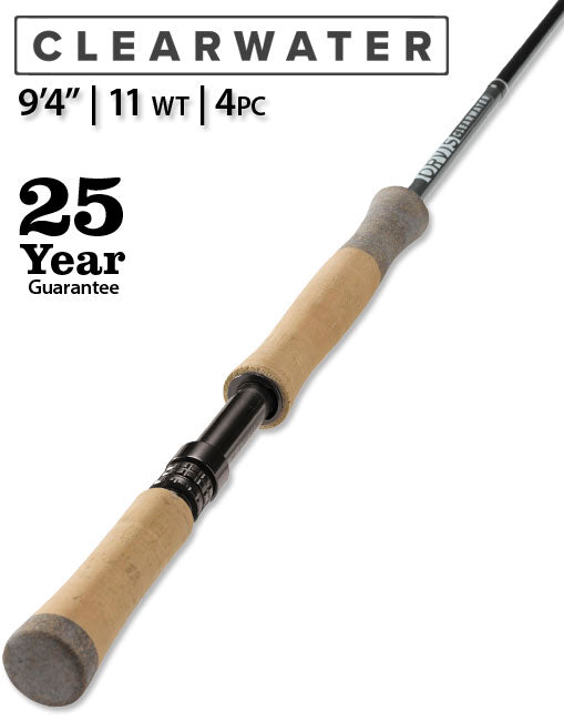 Orvis Clearwater Saltwater Fly Rods for Big Game