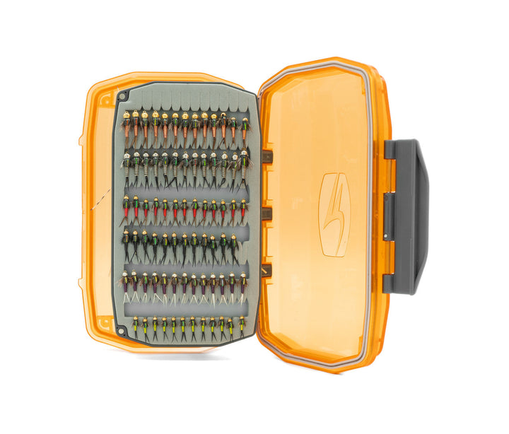 Umpqua UPG Foam WP Essential Medium Fly Box in Hot Orange