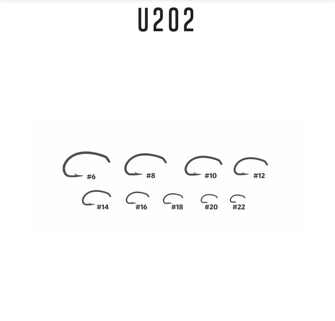 Umpqua U202 Nymph Hooks in Bronze
