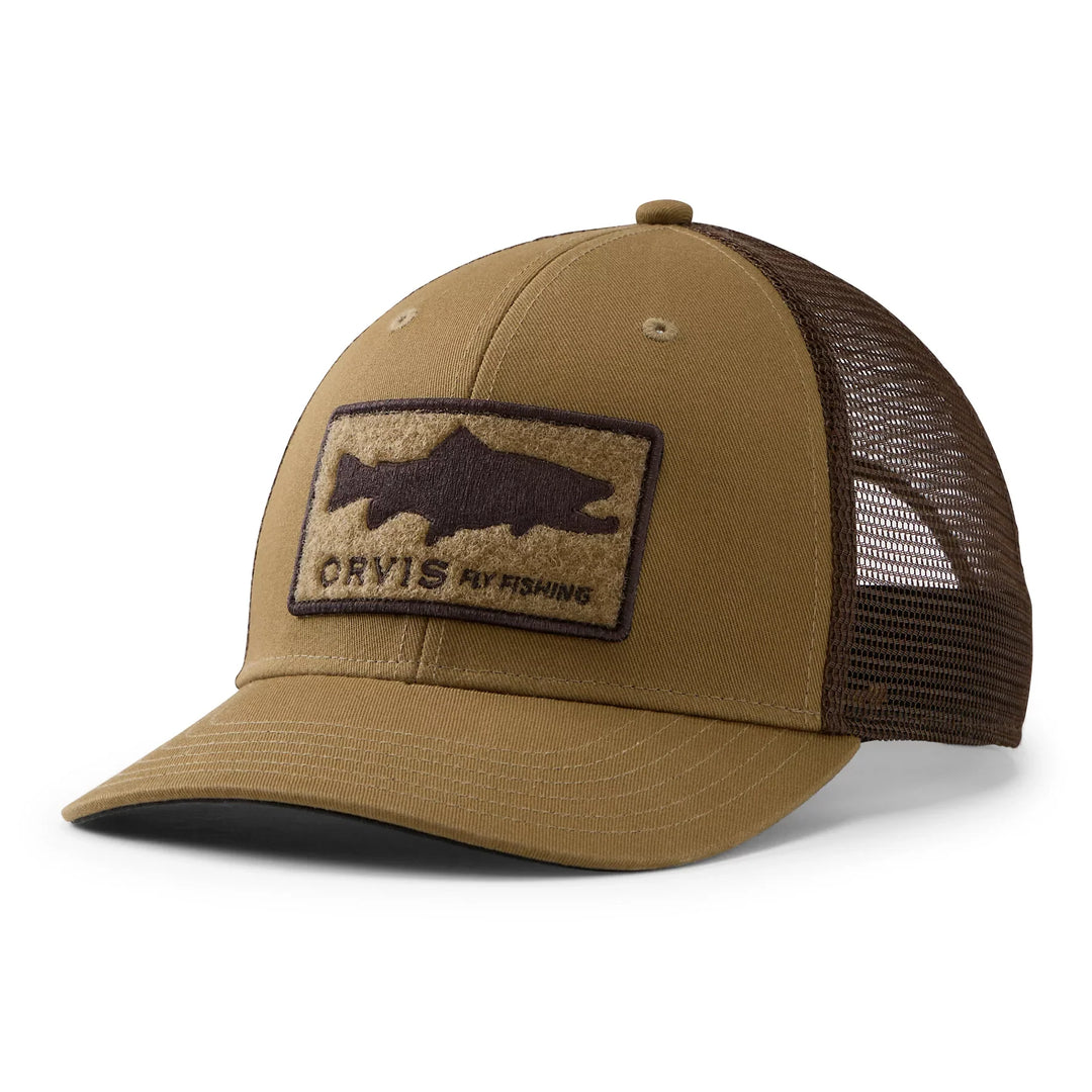 Orvis Covert Fish Cotton Trucker Hat