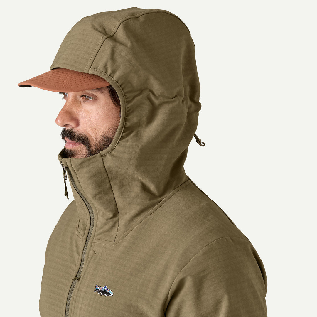 Patagonia M's R1 TechFase Fitz Roy Trout Hoody