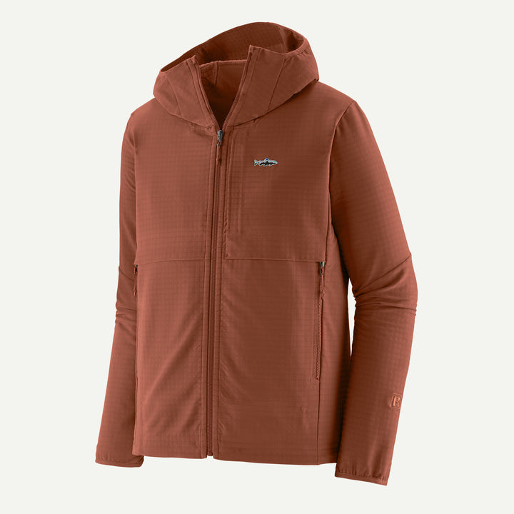 Patagonia M's R1 TechFase Fitz Roy Trout Hoody