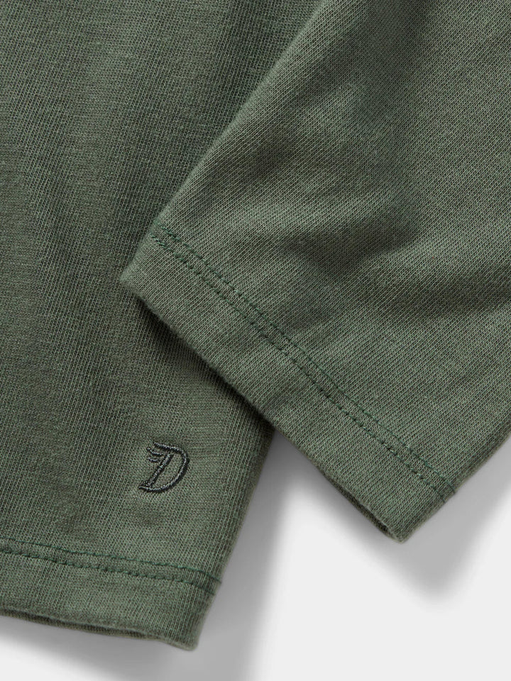 Duck Camp Men’s Essential drirelease Hoodie in Bering Sea Blue - New!