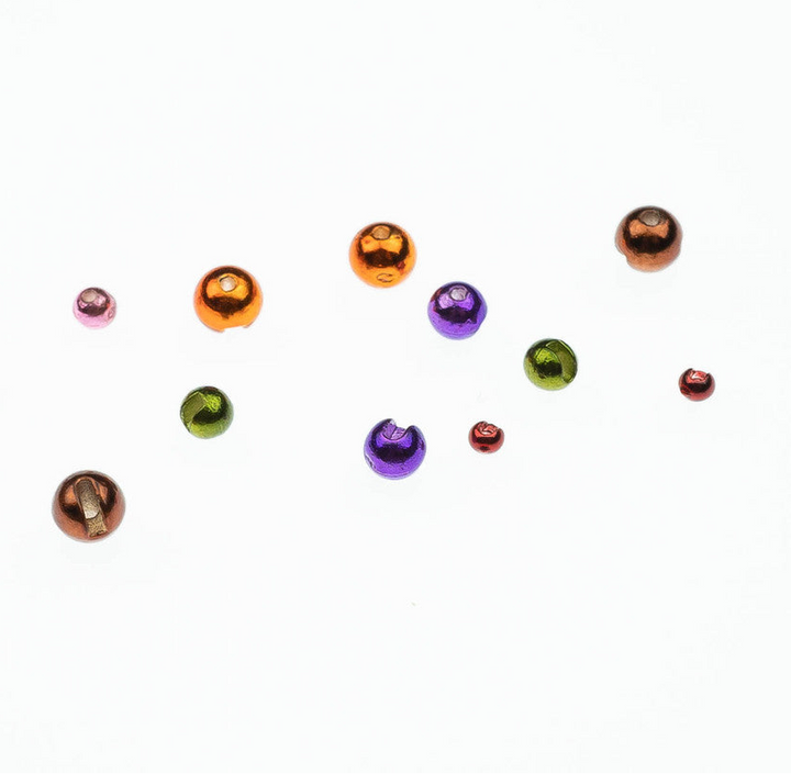 Umpqua Slotted Tungsten Beads in Radiant Olive
