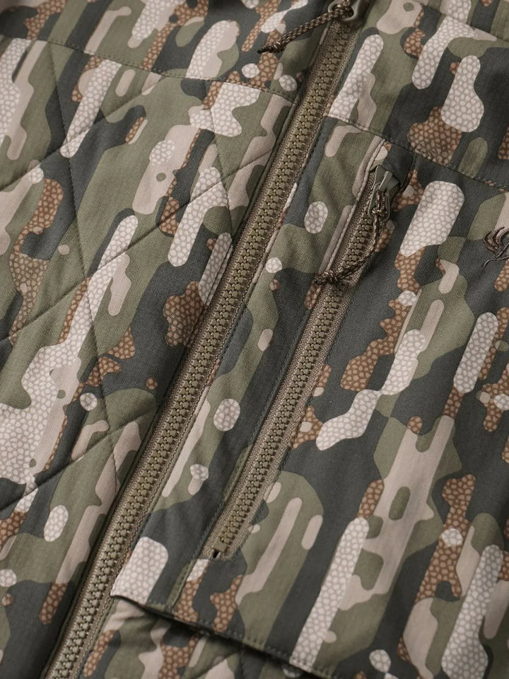 Duck Camp Men’s Airflow Insulated Jacket in Woodland Camo