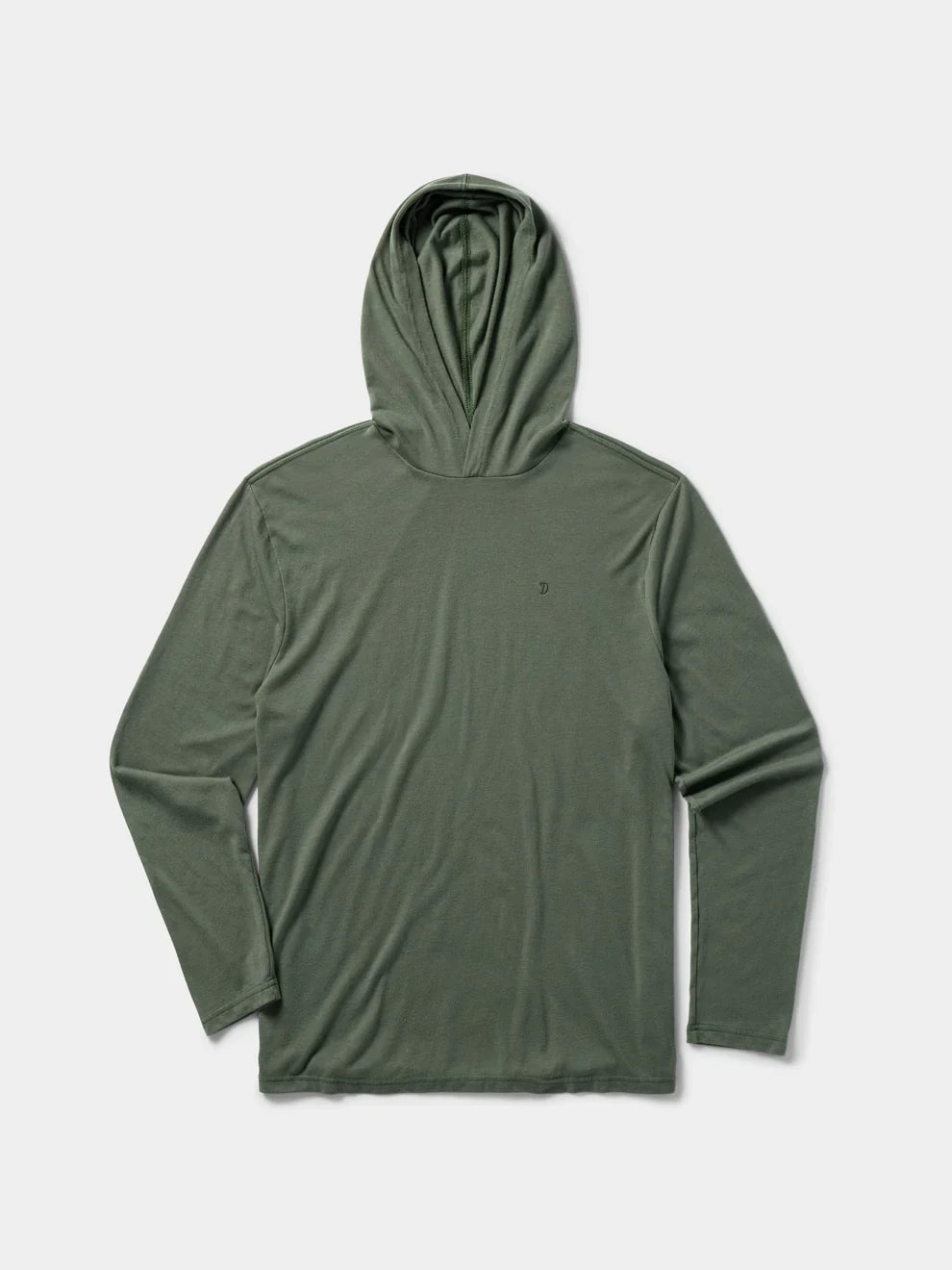 Duck Camp Men’s Essential drirelease Hoodie in Bering Sea Blue - New!