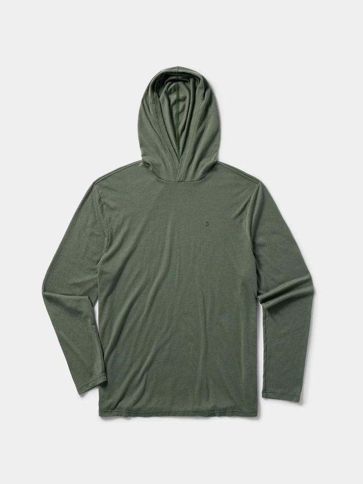 Duck Camp Men’s Essential drirelease Hoodie in Bering Sea Blue - New!