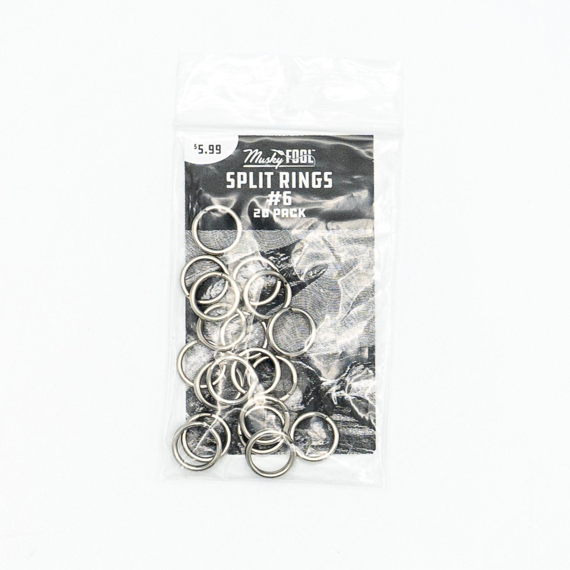 Musky Fool™ Stainless Steel Split Rings