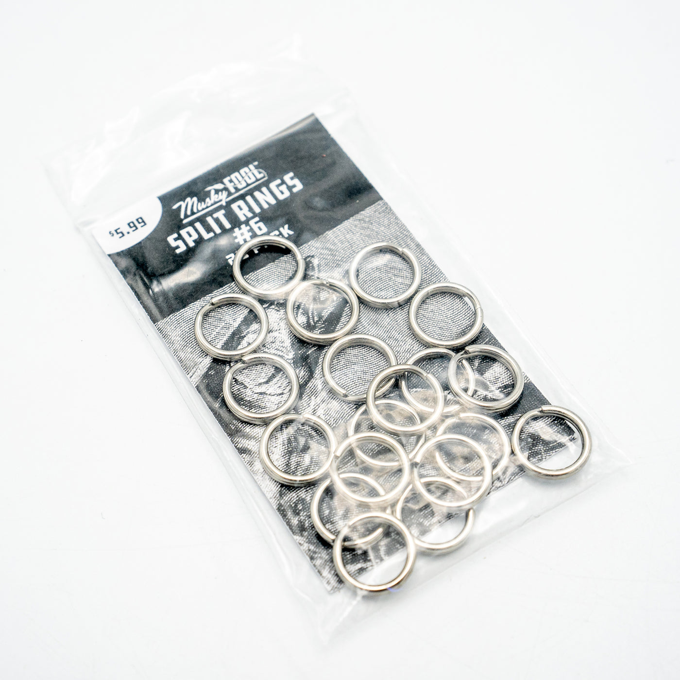 Musky Fool Stainless Steel Split Rings