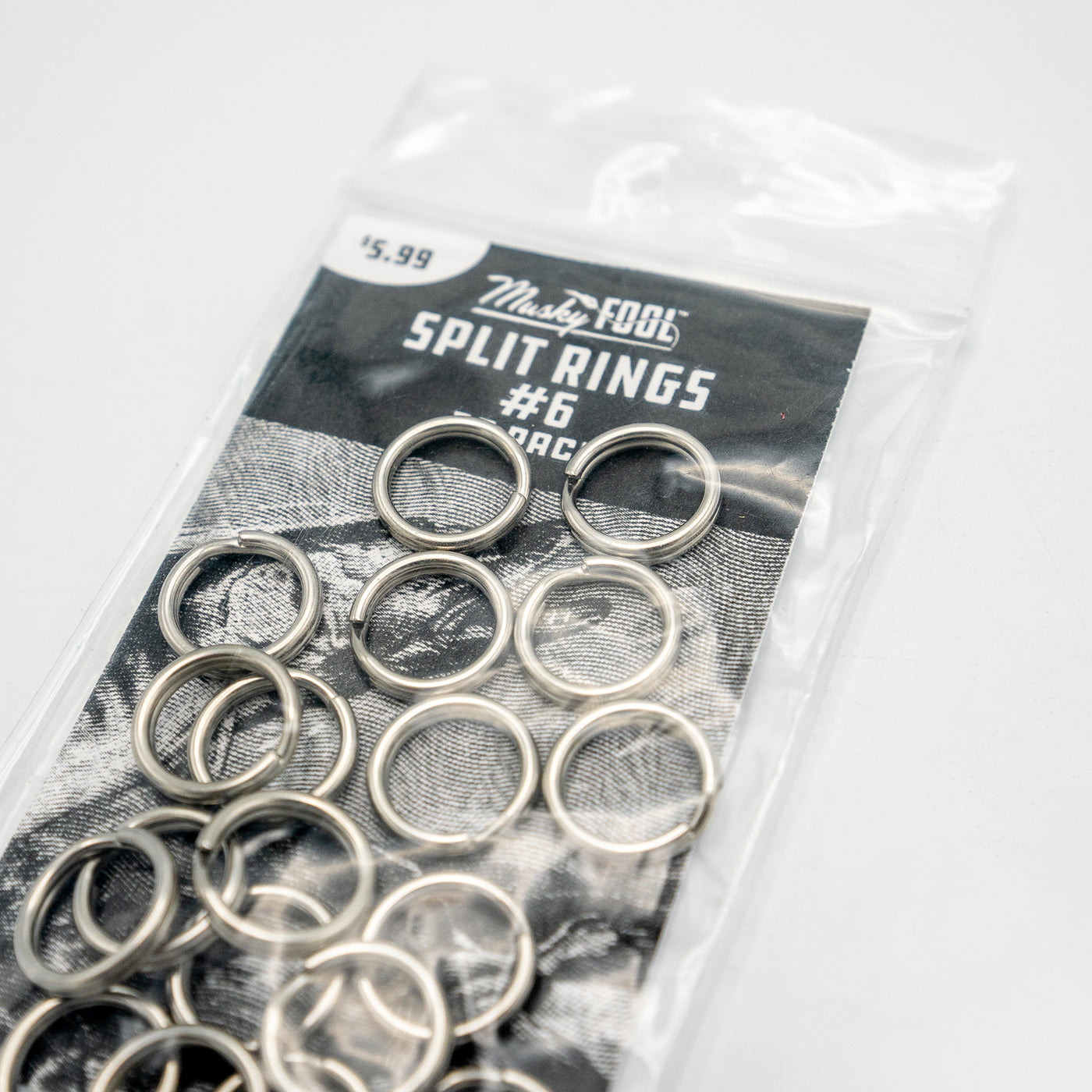 Musky Fool Stainless Steel Split Rings