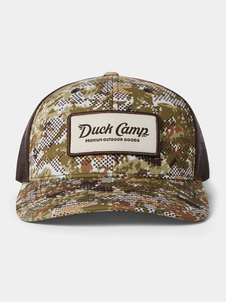 Duck Camp Trucker Hat in Midland Camo