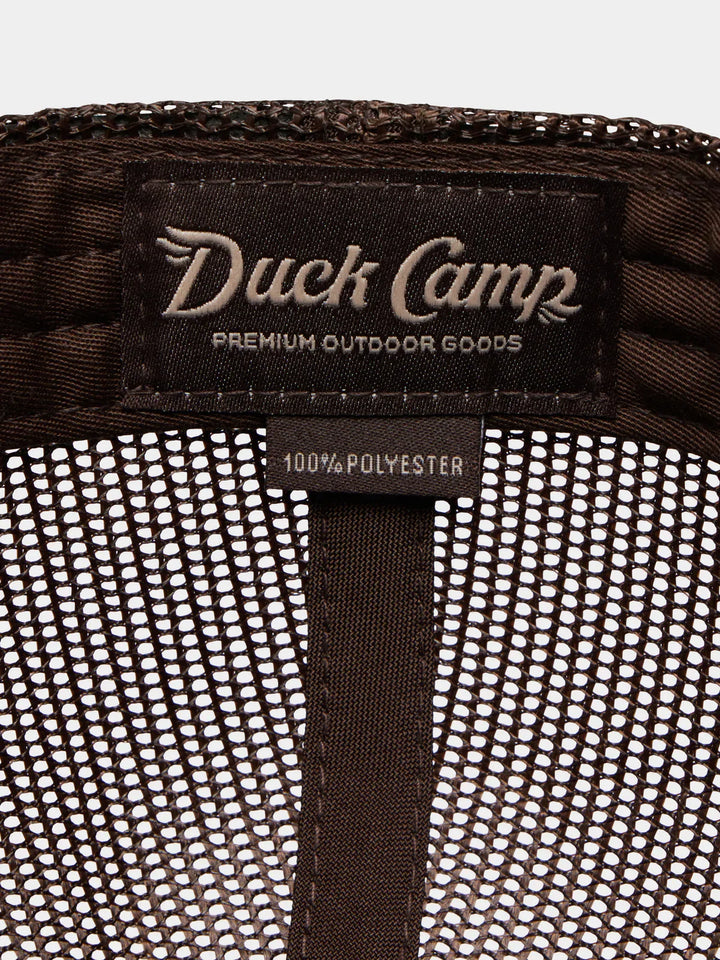 Duck Camp Trucker Hat in Midland Camo