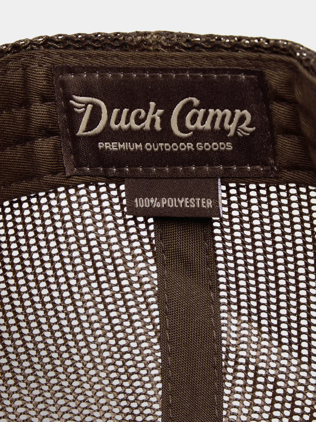 Duck Camp Trucker Hat in Wetland Camo