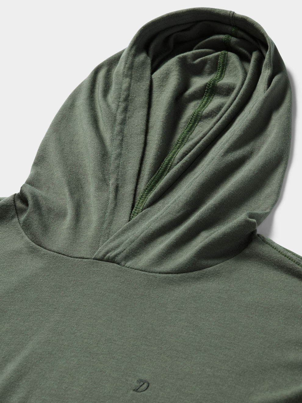 Duck Camp Men’s Essential drirelease Hoodie in Thyme Green