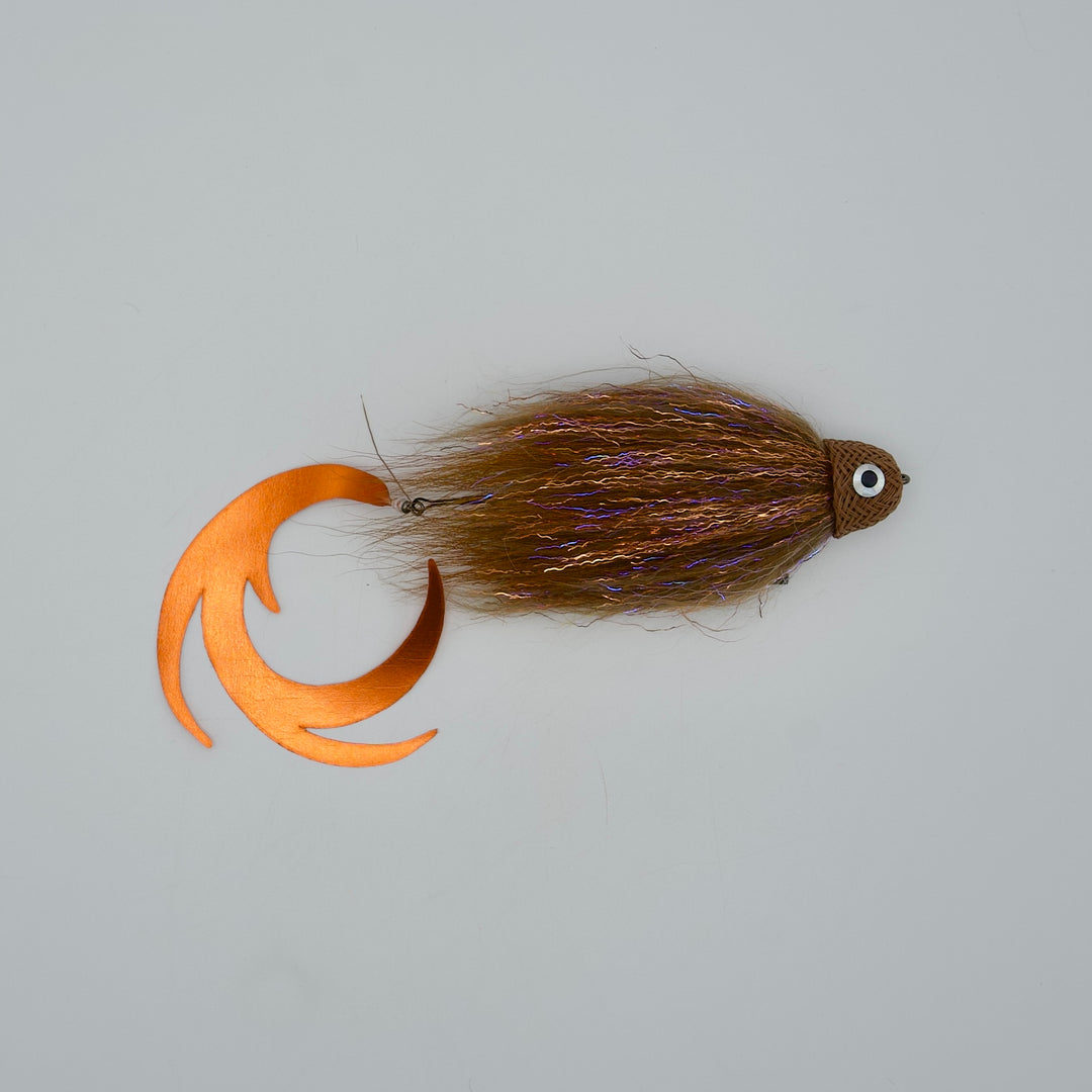 Chasin 50's Single T-Bone w/ Dragon Tail Musky Fly