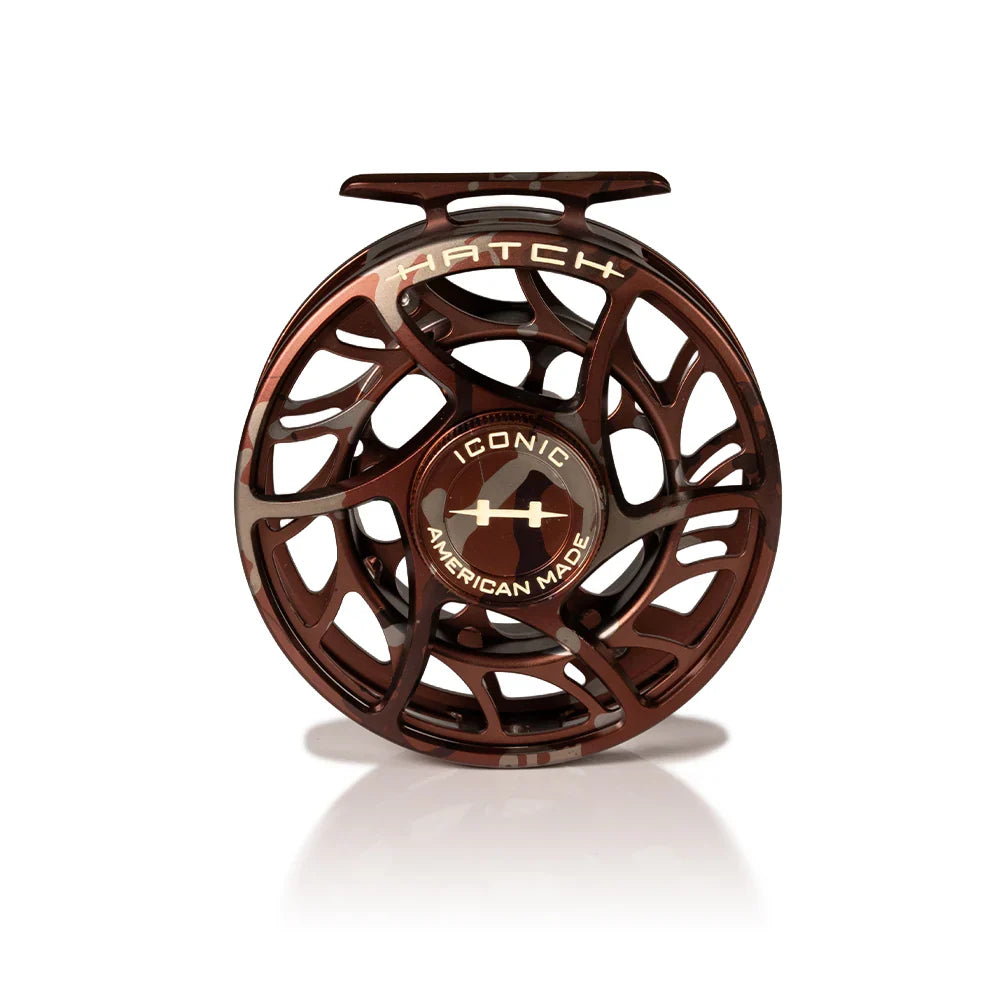 Hatch Iconic 7+ CAMO Reels - Special Limited Edition Color