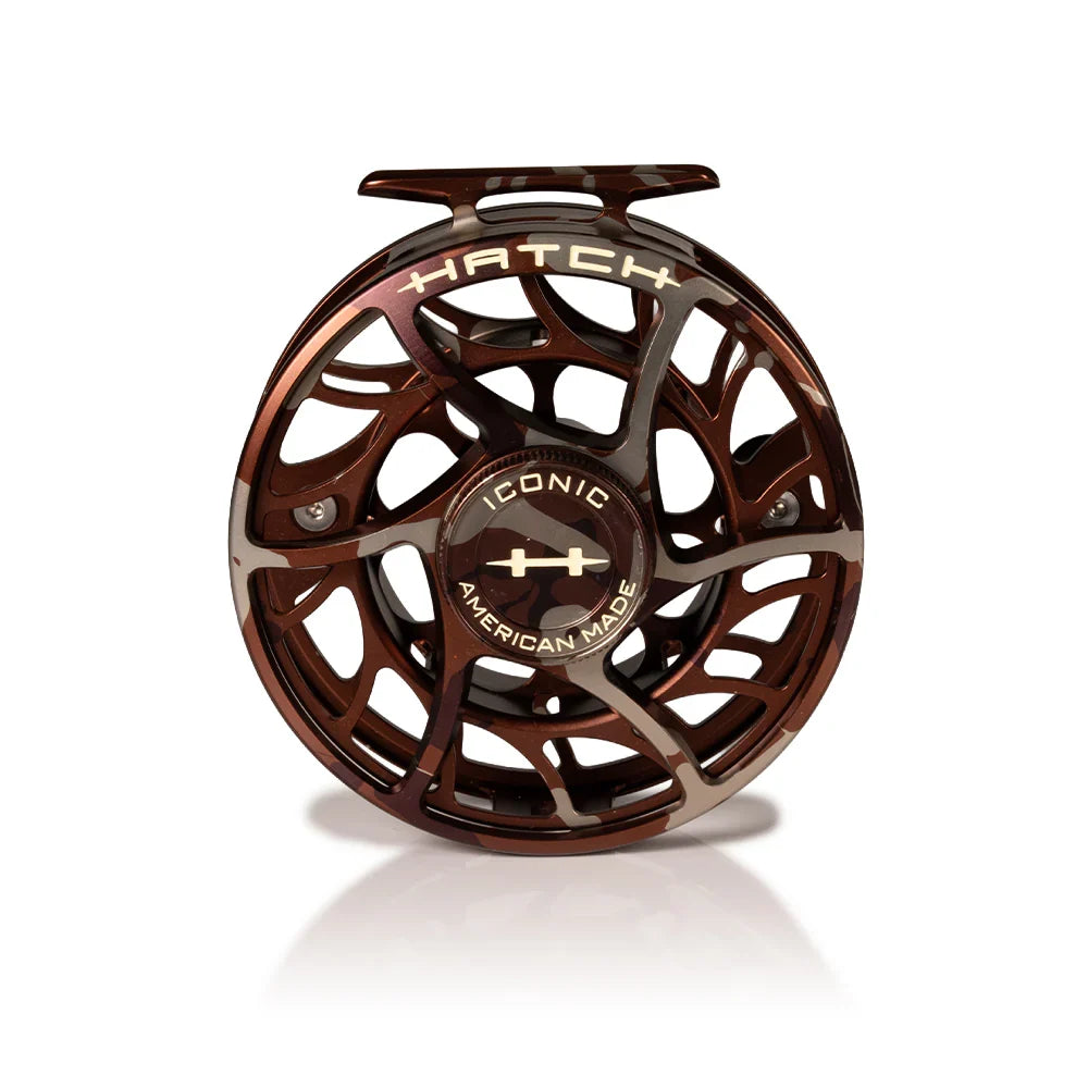Hatch Iconic 9+ CAMO Reels - Special Limited Edition Color