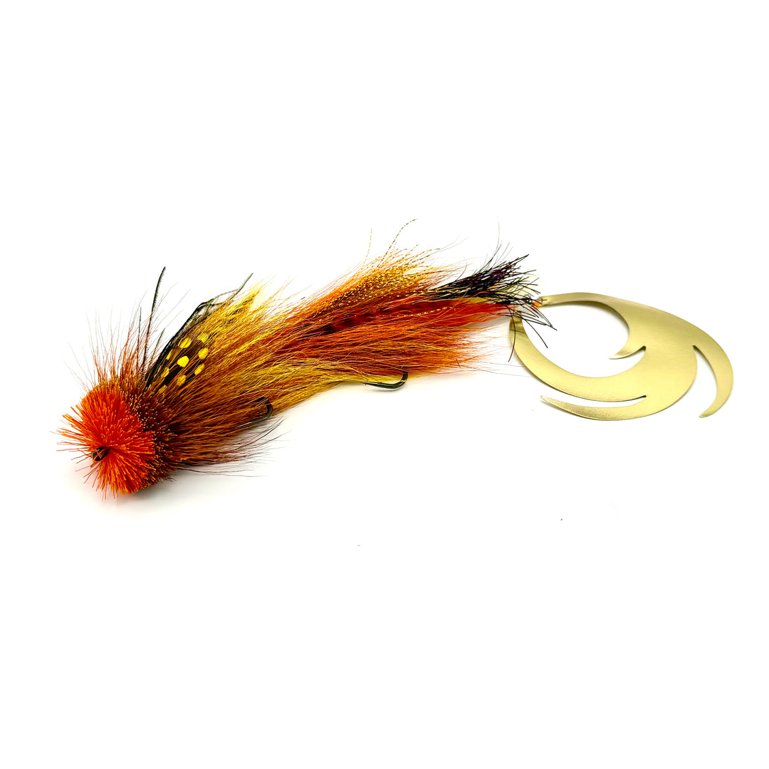 assortment texas artificial lure fishing dragonflies Urban Fly Co. Double Buford Dragon Tail – Musky Fool