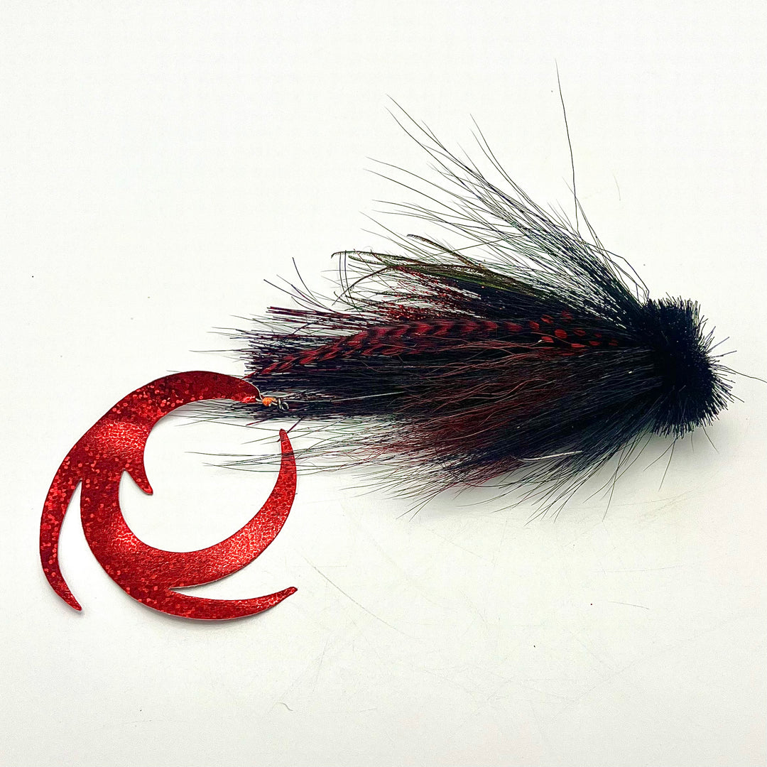 Urban Fly Co. Mosca almizclada con cola de dragón única