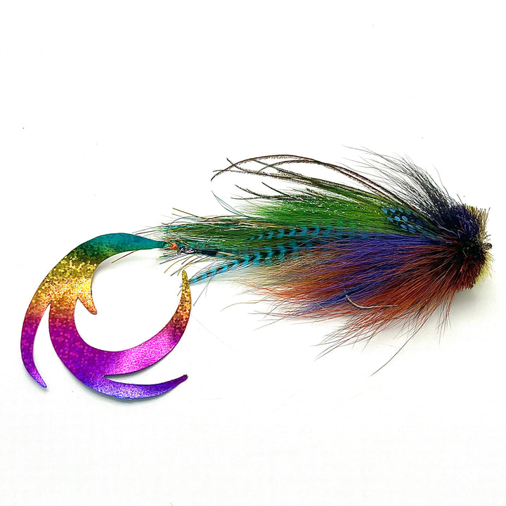 Urban Fly Co. Mosca almizclada con cola de dragón única