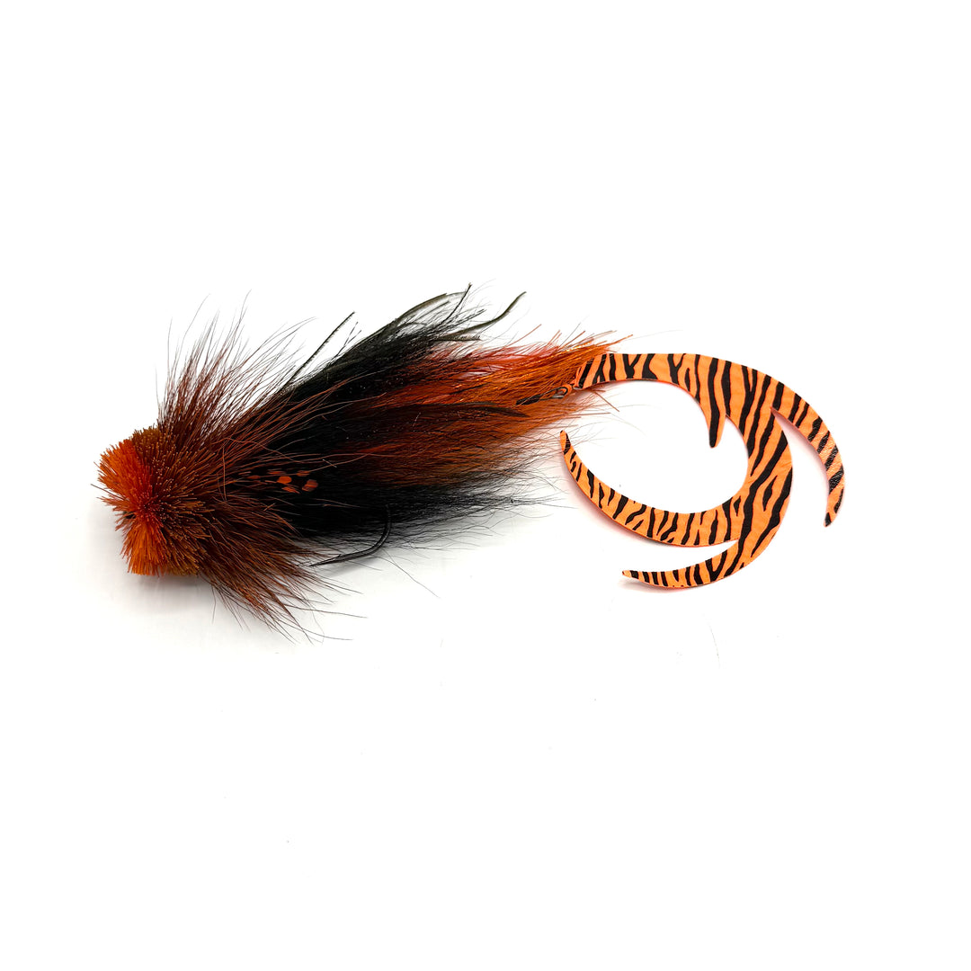 Urban Fly Co. Single Buford Dragon Tail Musky Fly – Musky Fool Urban Fly Co. Single Buford Dragon Tail Musky Fly – Musky Fool