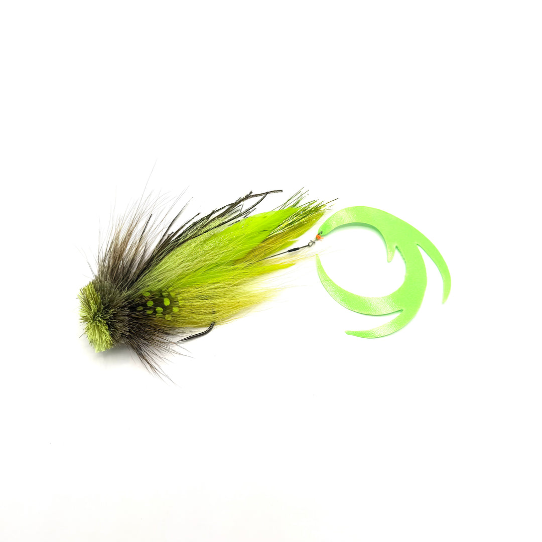 Urban Fly Co. Single Buford Dragon Tail Musky Fly