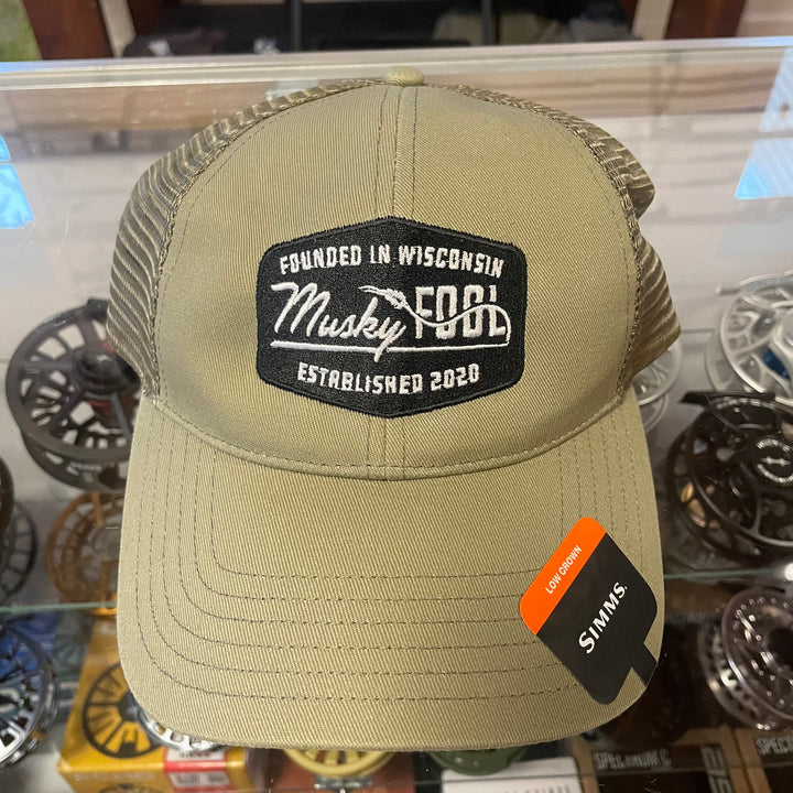 Musky Fool x Simms Trucker - Tan