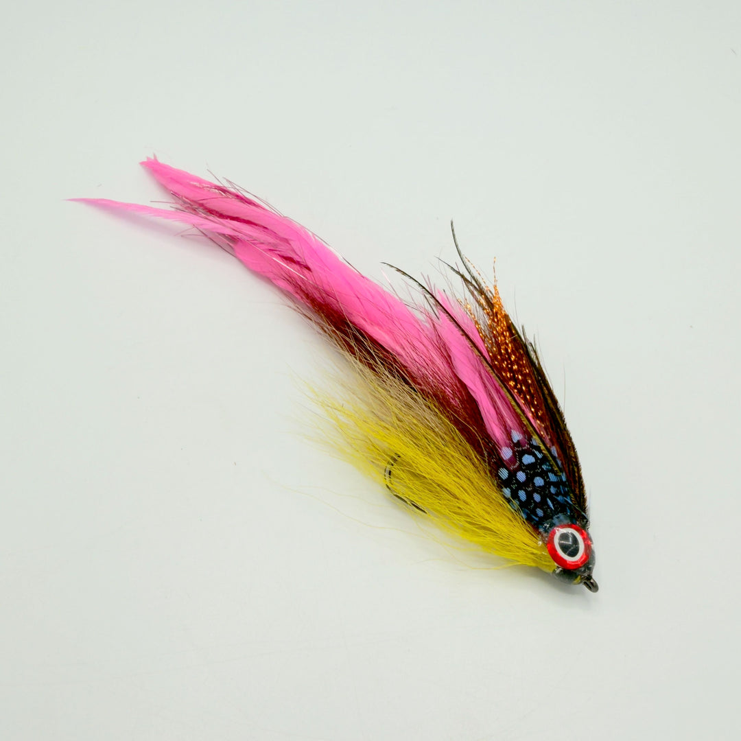 bulgarian world champion fly fishing lures Devin Olsen's Blowtorch Purple Variation Tactical Fisher Fishes as soon as it touches the water Urban Fly Co. Single Minnow