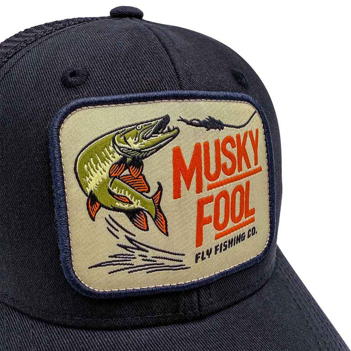 Musky Fool™ Figure 8 Trucker Hat